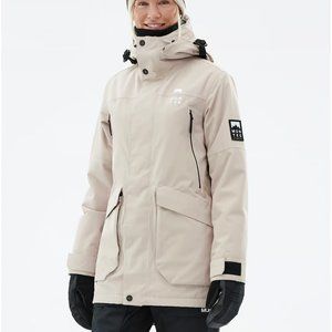 Montec Insulated Virago Women's Jacket in Sand size small
